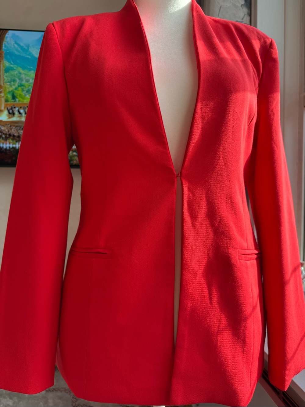 Amisu Red Backless Women’s Dress - Bold Evening Style